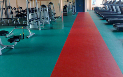 健身房不同区域用什么橡胶地板？